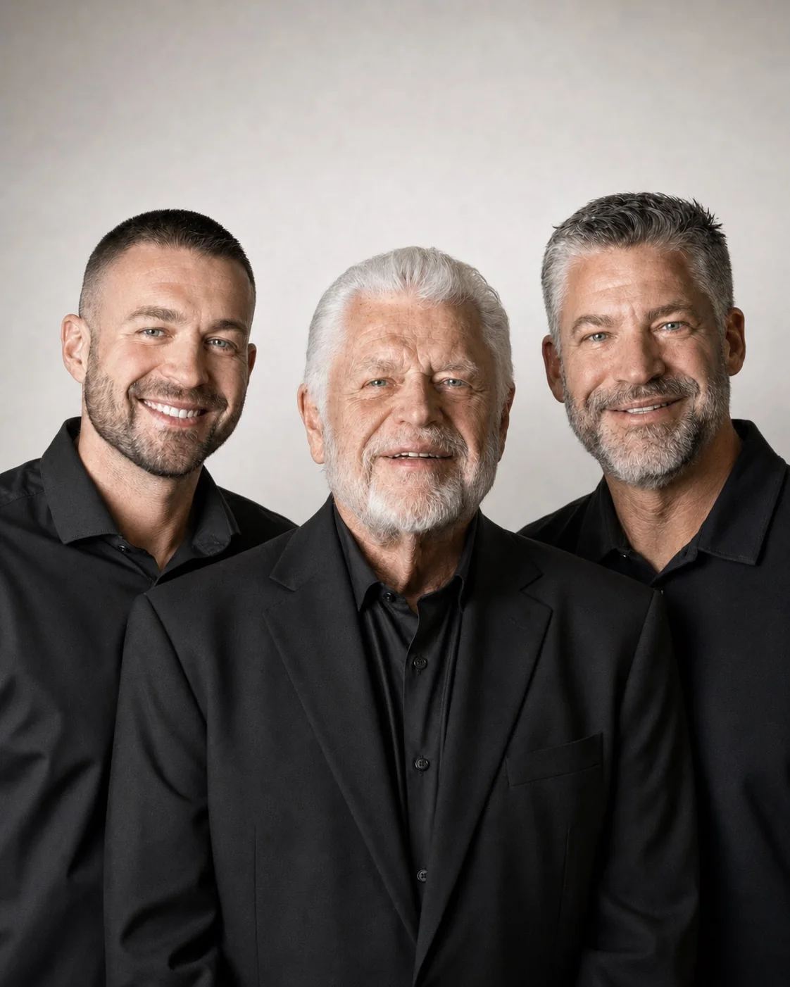 Three generations of the Doman family in 2026.